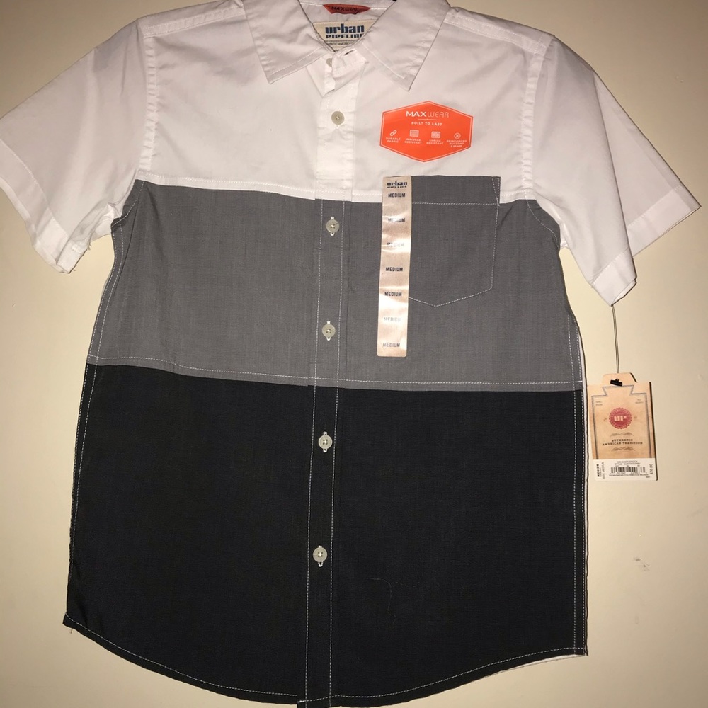 Urban Pipeline button up boys M